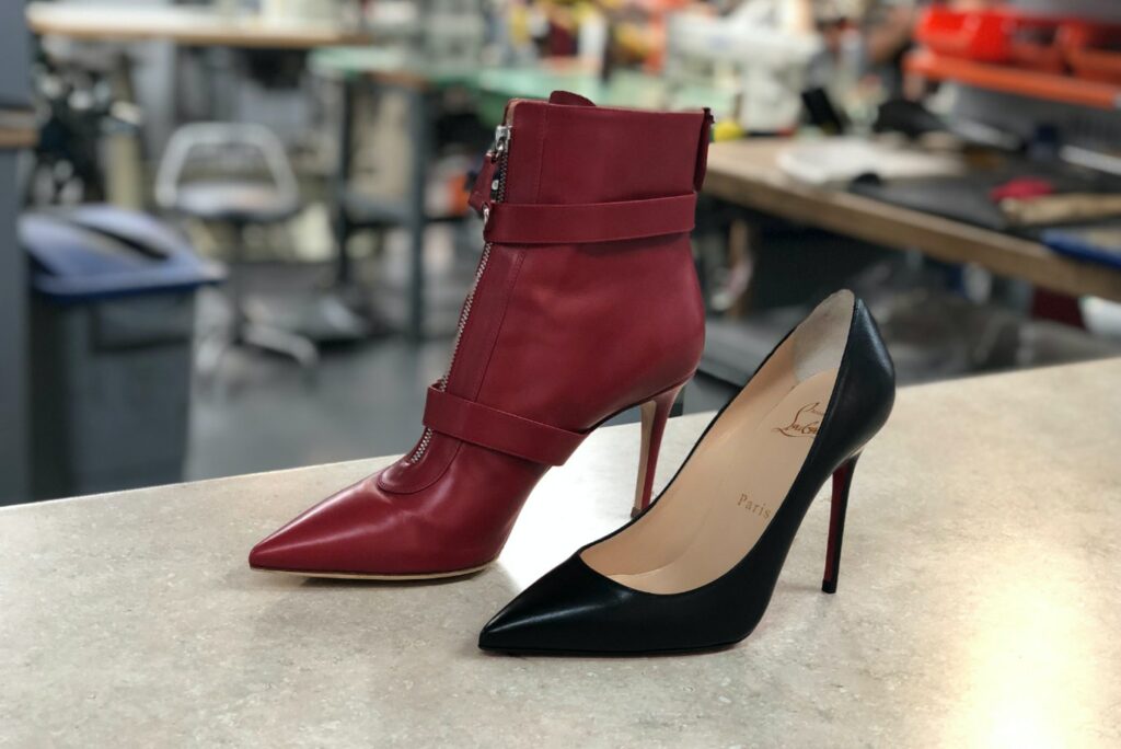 Women shoe repair and restoration